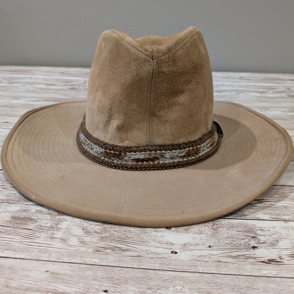 Vintage Larry Mahan Hat Collection Suede Leather Resistol Product 7 1/4 main image 16